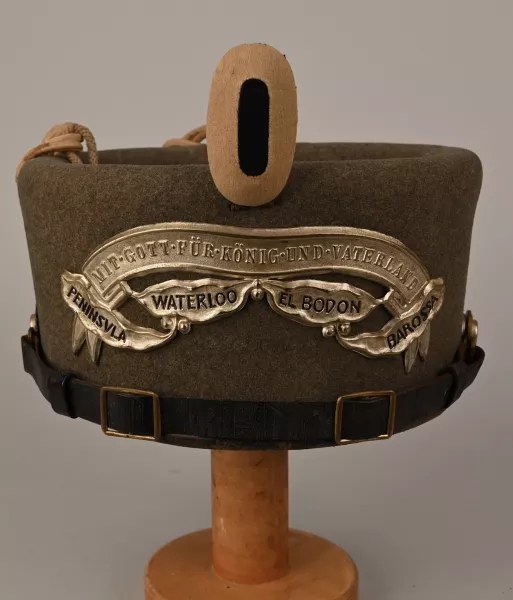 Prussian 15th Hussar Enlisted Felt Ersatz Busby Visuel 1 principal
